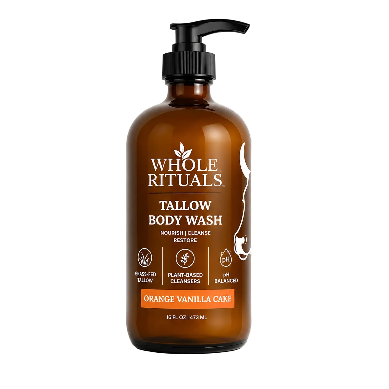 Tallow Body Wash - Orange Vanilla Cake
