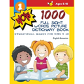 1000 Full Sight Words Picture Dictionary Book English Romanian Educational Games for Kids 5 10: First Sight word flash cards learning activities to bu - Paperback