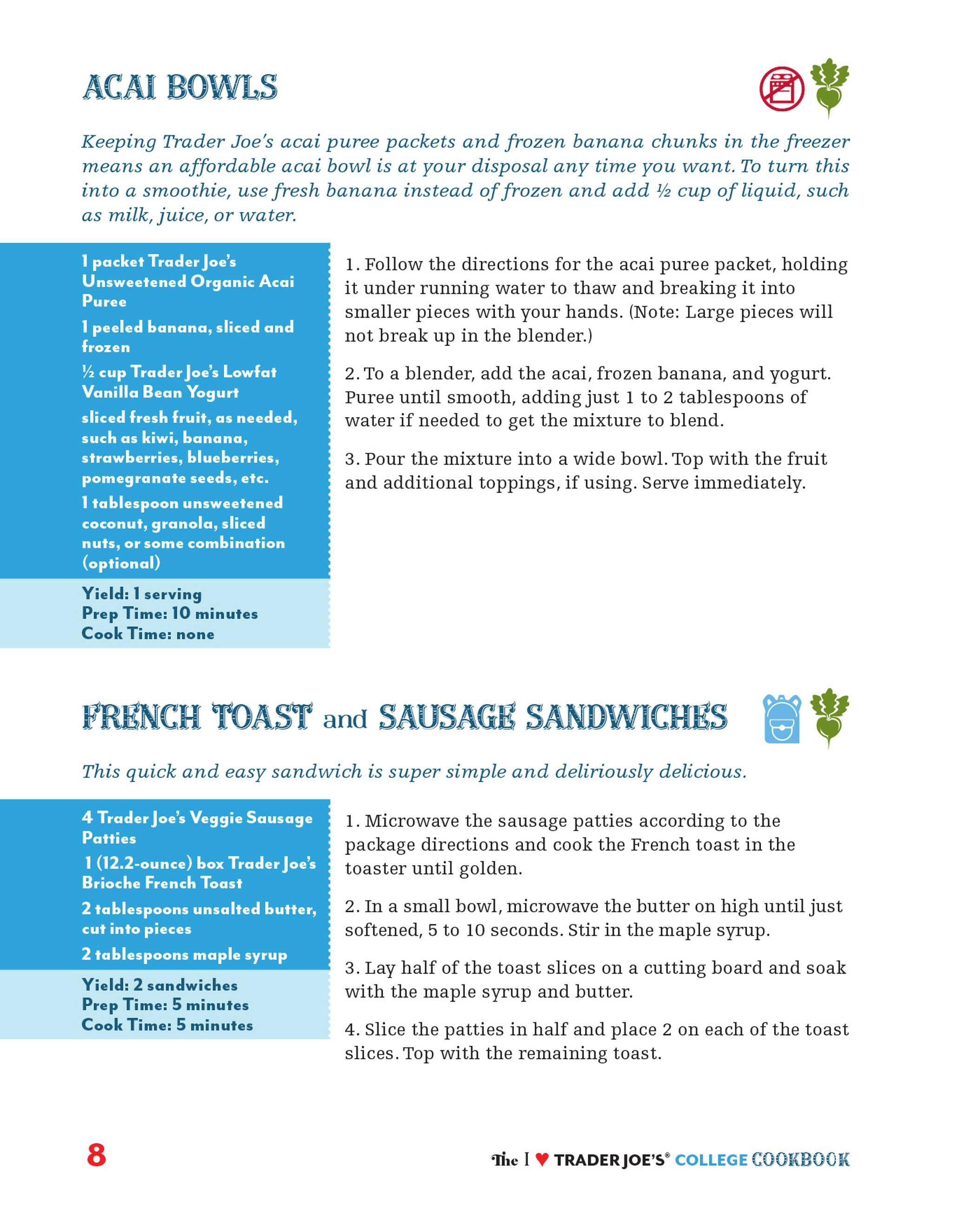 The I Love Trader Joe's College Cookbook: 10th Anniversary Edition
