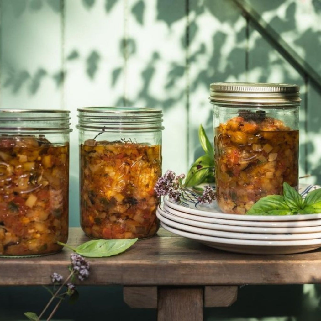 Wide Mouth Preserving Jars for Easy Home Food Storage