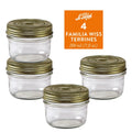 Wide Mouth Preserving Jars for Easy Home Food Storage
