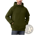 Men's Casual Multi Color Half Zip Pullover Hoodie