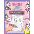 Unicorn Letter Tracing Book Left Handwriting: Magical Practice Workbook for Left-Handed Preschoolers - Essential Writing Skills for Kindergarten and P - Paperback